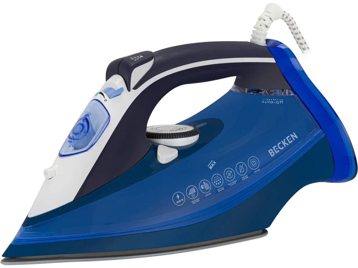 Plancha vapor cerámica Becken 3000W