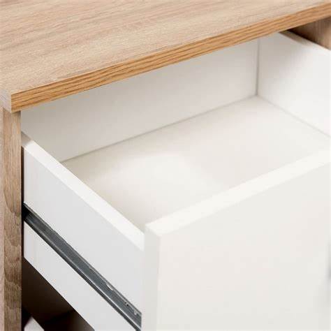 Mesita de noche Champion Cambrian/Blanco - Imagen 2