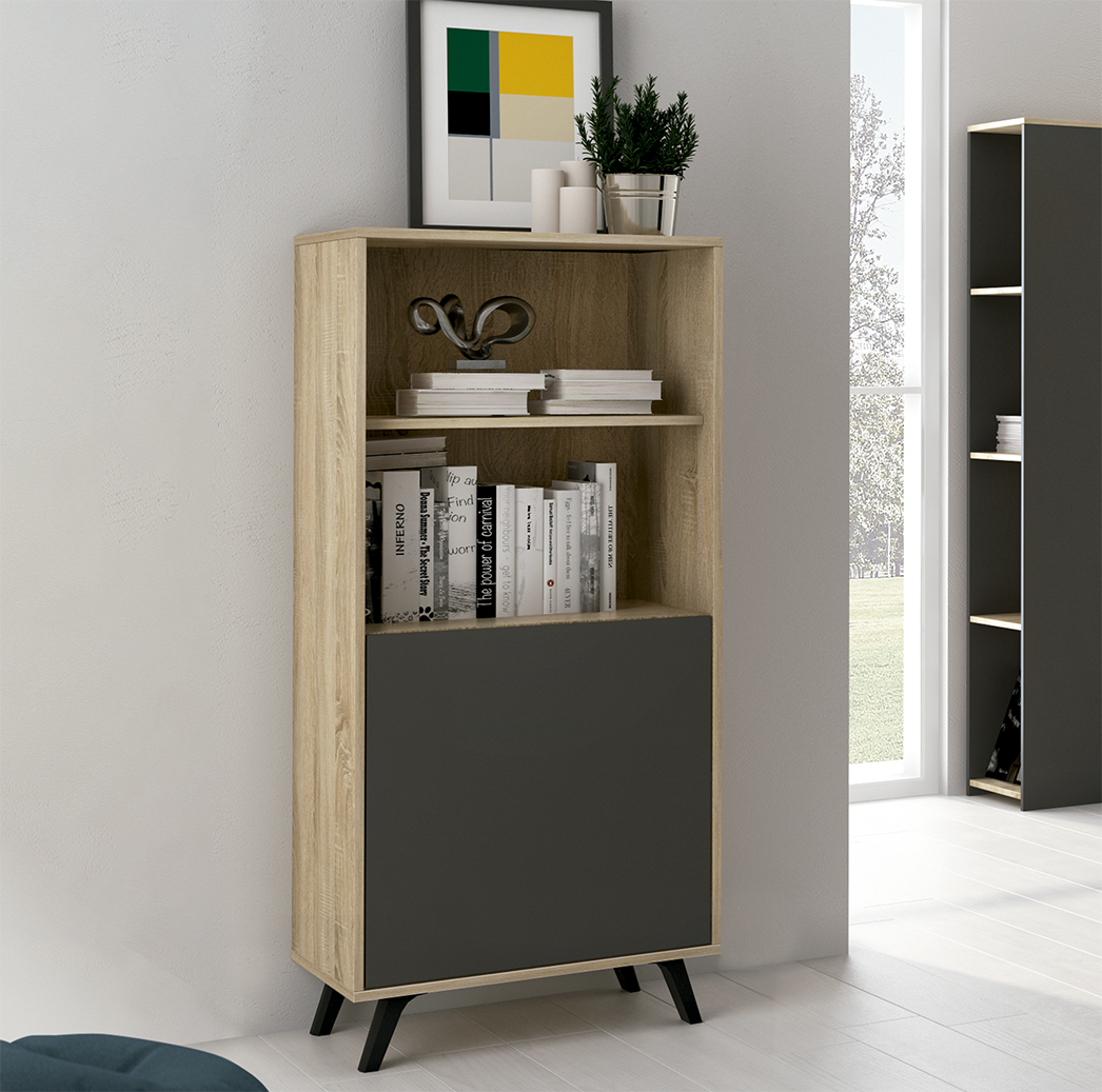 Mueble Bar Mod. Soto Cambrian/Grafito