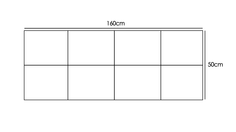 Cabecero matrimonio tapizado 160cm Deva Blanco - Imagen 2
