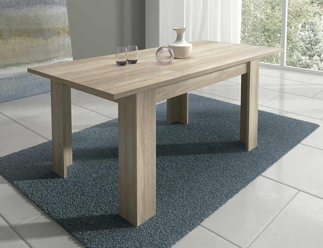 Mesa de comedor extensible Corfu Cambrian