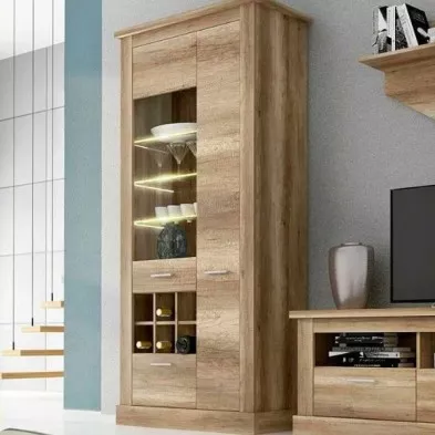 Vitrina Alta con Leds Mod. Chellen Cañon - Imagen 2