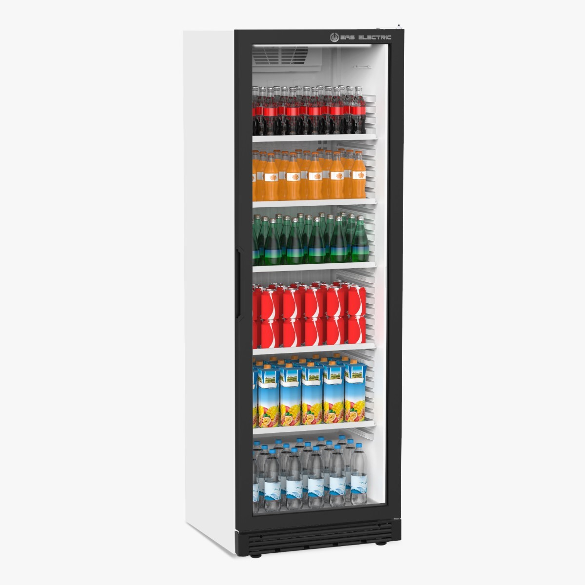 Frigorífico expositor de botellas 181x60 cm 1 puerta