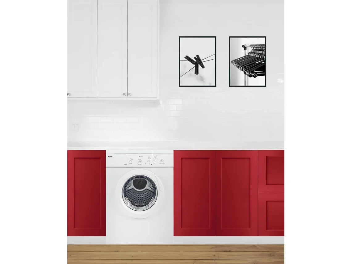 Secadora evacuación 7kg Blanca C Kunft - Imagen 4