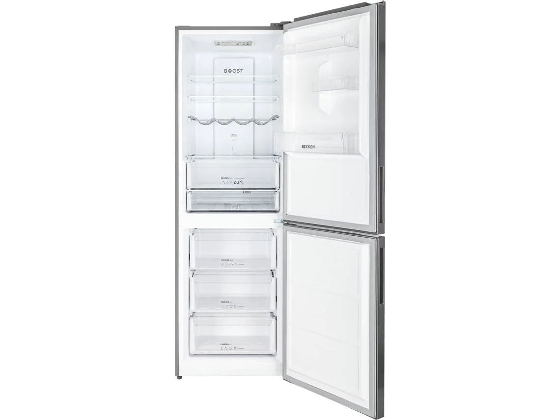 Combi 185cm No Frost E Inox Becken - Imagen 3