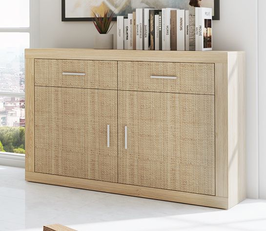 Aparador 2 puertas 120cm Mod. Lara Puccini/Textil