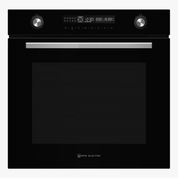 Horno 13 funciones Cristal Negro Pirolítico EAS