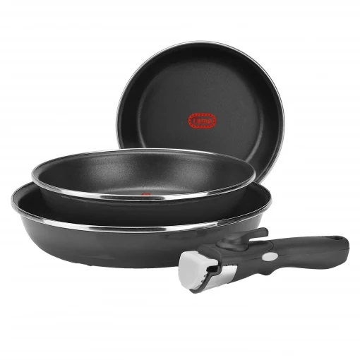 Lote 3 Sartenes con mango desmontable Click&Space Magefesa