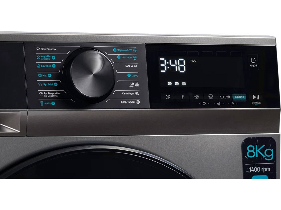 Lavadora 8kg Inox BECKEN - Imagen 3