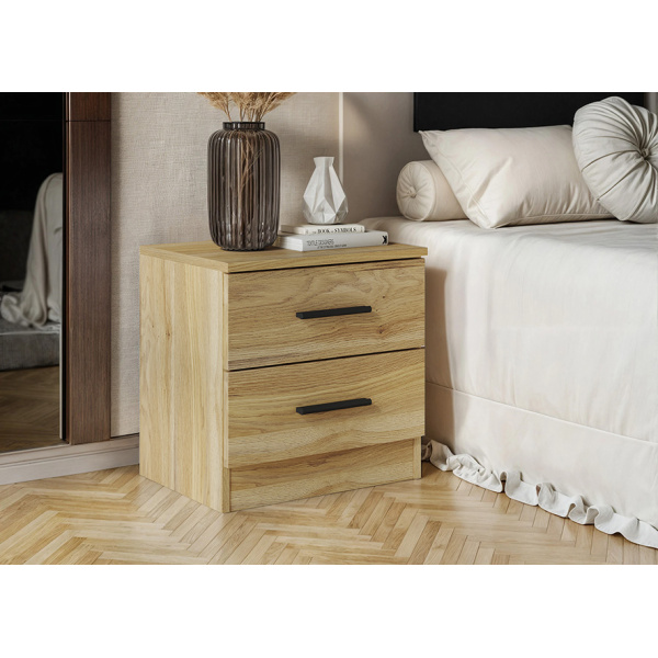 Mesita de noche 2c Aura Mauvella