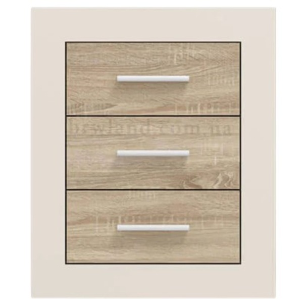 Mesita de noche 3c Sara Cashmere/cambrian