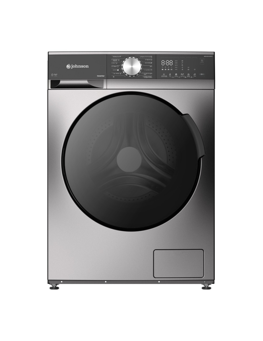 Lava-Secadora 10KG/7KG 1500rpm Inverter Inox