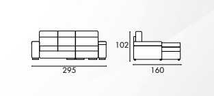 Chaiselongue Black - Imagen 2