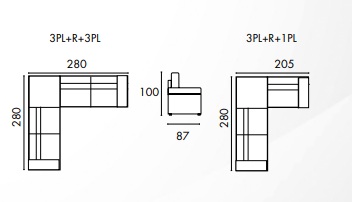 Chaiselongue Esquinero Noah - Imagen 2