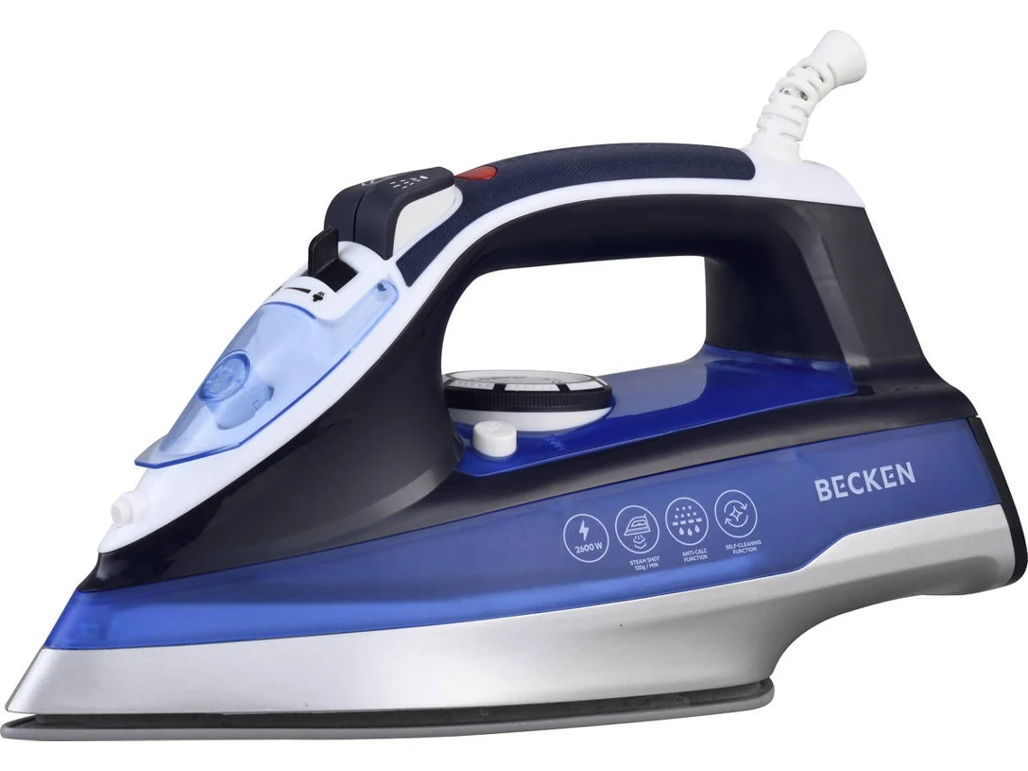 Plancha vapor cerámica Becken 2600W
