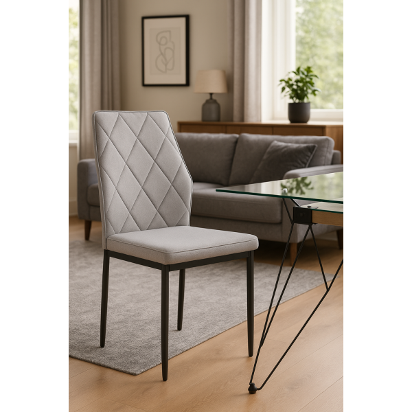 Pack 4 sillas ambler gris marengo