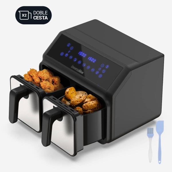 Freidora de aire doble 8L