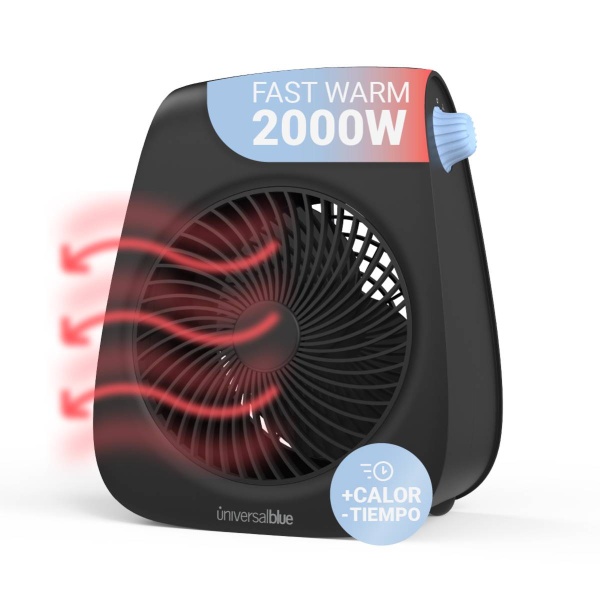 Termoventilador Vertical Negro 2000W UB