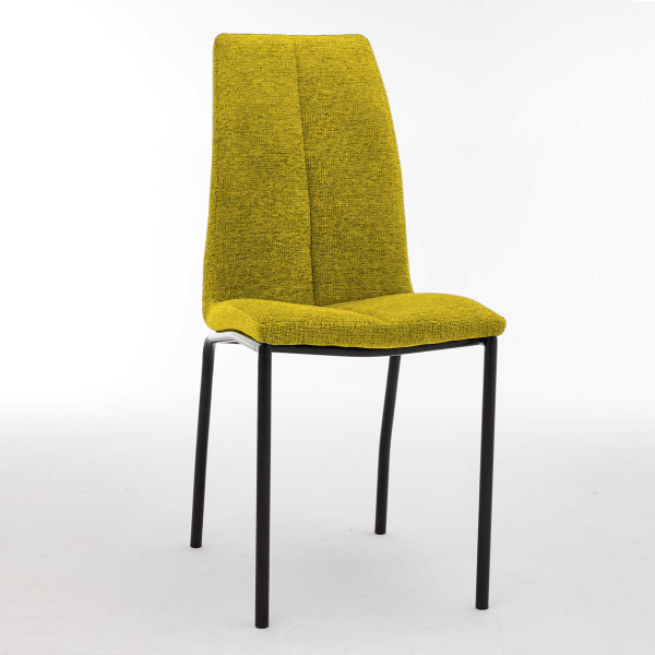 Pack 6 sillas Chess Mostaza