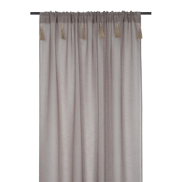 Cortina Ibiza Taupe 140 x 260