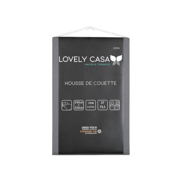 Funda nórdica Eden Ardoide 240 x 220