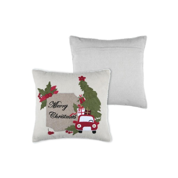 Cojín Voeux Naturel 45 x 45