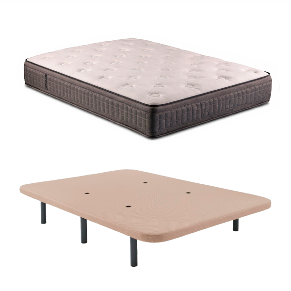 Viscosens + Base Tapizada 135 x 190